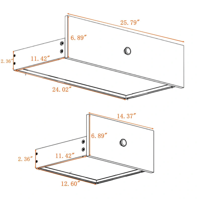 Entryway Hall Tree - 57.5"L x 77.2"H, Cushioned Bench, 4 Hooks, 2 Drawers, Pegboard, MDF/Iron, 220 lbs, 3 Colors