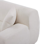 L-Shape Sofa - 111"W, 27" Deep Seat, High-Density Foam, Chenille Fabric, 400 lbs Capacity