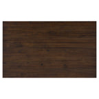 Dining Table with Chairs and Bench - 60"L x 36"W, Includes 4 Chairs & 1 Bench, Solid Wood Veneer, Distressed Walnut, 350 lbs