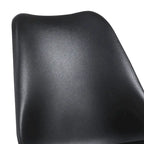 Dining Chairs Set of 2 - PU Leather Upholstered, Solid Beech Wood Legs, Ergonomic Design, 260 lbs Capacity, Modern Style