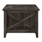 Coffee Table with Storage - 47"W x 24"D x 18"H, 2 Drawers, X Pattern, 50 lbs Capacity, 8 Colors, Coastal Farmhouse