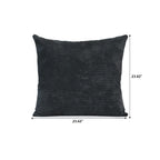 Corduroy Sofa - 181.1"W, Oversized, Reversible, Removable Covers, 660 lbs/Seat, Solid Wood Frame, 6 Pillows, Black/Brown/Beige