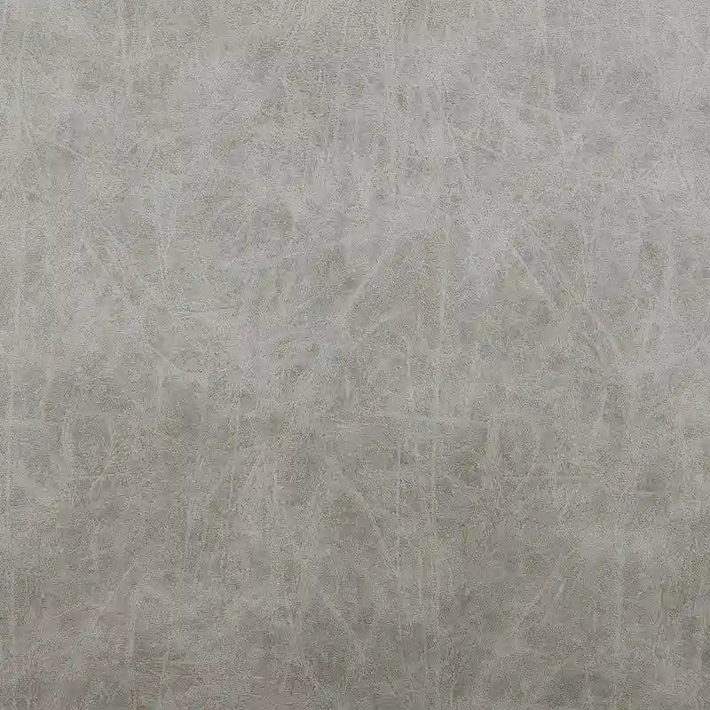 PU Swivel Office Chair - Faux Leather, 360° Swivel, Adjustable Height 18-22", Powder-Coated Steel, Casters, Brown/Grey