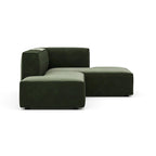 Deep Seat Chaise Sofa - Danish Design, HR Foam, Nozag Springs, Hardwood Frame, Left/Right Facing, Corduroy/Boucle