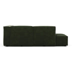 Deep Seat Chaise Sofa - Danish Design, HR Foam, Nozag Springs, Hardwood Frame, Left/Right Facing, Corduroy/Boucle