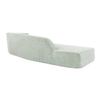 Curved Chaise Lounge - 109.4"L x 36.2"W x 25.2"H, Boucle Fabric, 800 lbs Capacity, No Assembly, Modern, 3 Colors