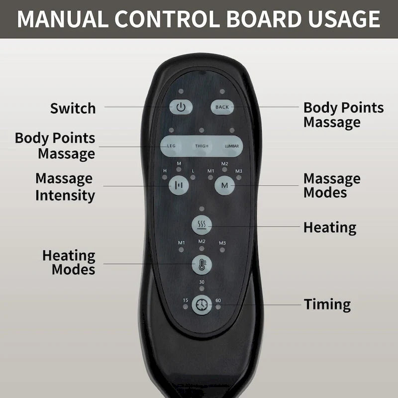 Power Lift Recliner - 8-Point Massage, Lumbar Heat, USB Port, Cup Holders, 155° Recline, 39.76"L x 35.82"W