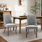 Upholstered Dining Side Chair Accent Chair Set of 2)