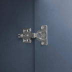 Storage Cabinet - Wave Pattern, 2 Doors, 2 Drawers, Adjustable Shelves, MDF, 99 lbs Capacity, 3 Colors, Modern