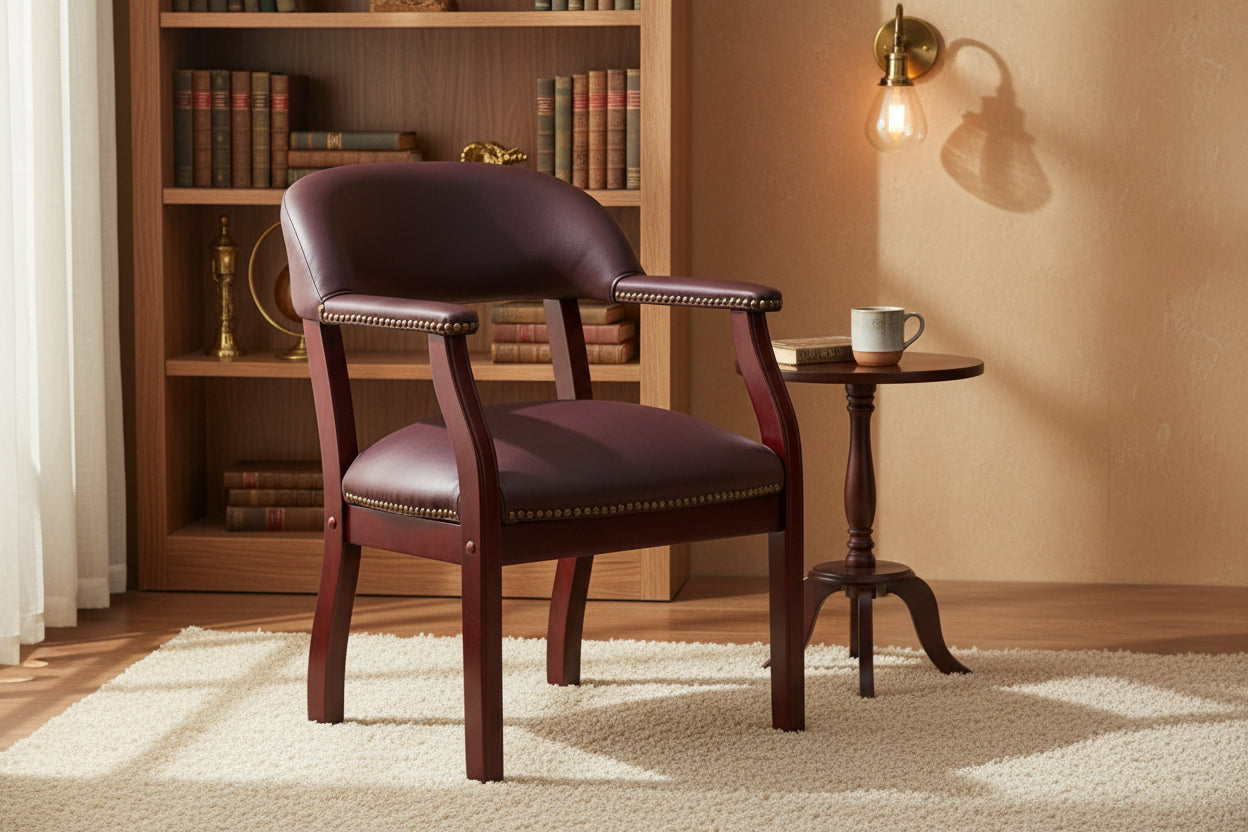 Conference Chair with Accent Nail Trim