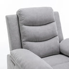 Power Recliner Chair - 8-Point Massage & Heat, 3 Modes, 330 lbs Capacity, Side Pocket, Breathable Fabric
