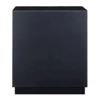 Storage Cabinet - 2 Doors, Glossy Blue, 34"H x 30"W x 16"D, MDF/Pine, 2 Shelves, Modern, No Assembly, 54 lbs