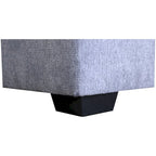 L-Shaped Sofa - Chenille, Slate Grey, Seats 5, Pillow Arms, 4 Accent Pillows, Left/Right Facing, Modern